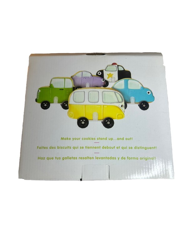 42 pcs Bakelicious, Cookie Cutters, Animals w/ Feet & Cars w/Tires Included NEW gallery