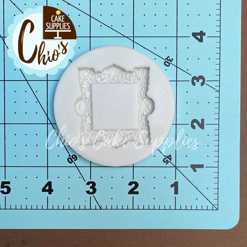 Square frame silicone mold gallery