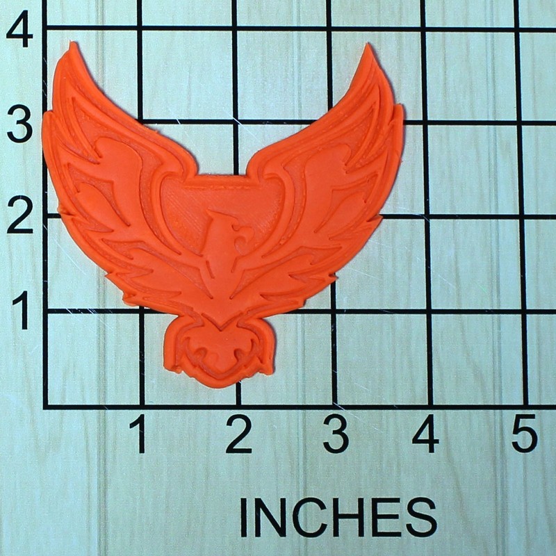 Phoenix Fire Bird Fondant Cookie Cutter and Stamp #1663