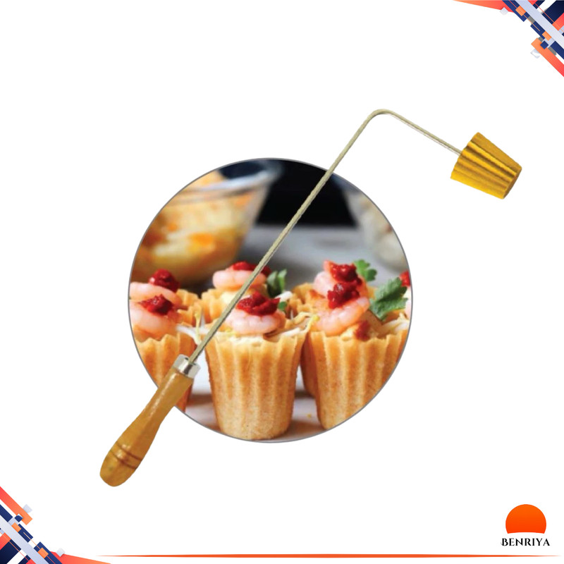 1 PCS Pie Tee Top Hat Tart Patty Shell Croustade Brass Copper Baking Mold Tool gallery