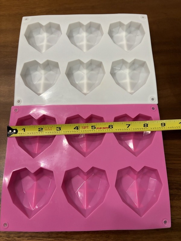 DIY Silicone Chocolate Cookies Mould Heart shaped Cake Mold Valentine's Day Gift gallery