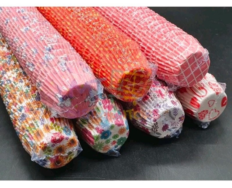 100pcs 6cm Paper Cup Cake/ Cup Cakes Corn Flakes/ London Al gallery