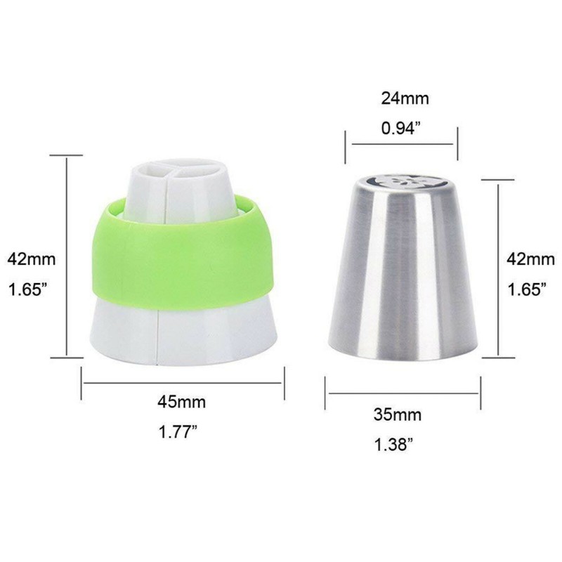 Russian Piping Tips14P Baking Supplies Set cake Decorating Tools Cake Supplies gallery