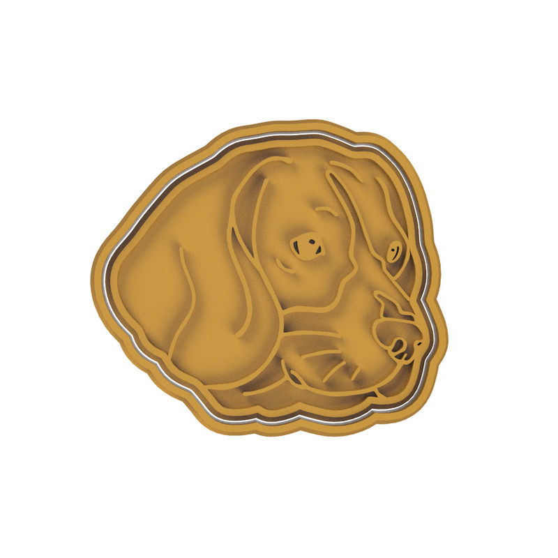 Dog Breeds Cookie Cutter Stamp Basset Beagele Blood Hound Colie German Shepard M gallery