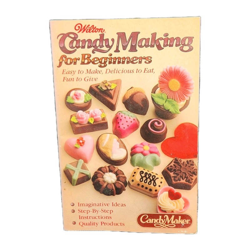 Wilton Candy Making For Beginners 1982 Vintage Instruction How To Recipe Booklet