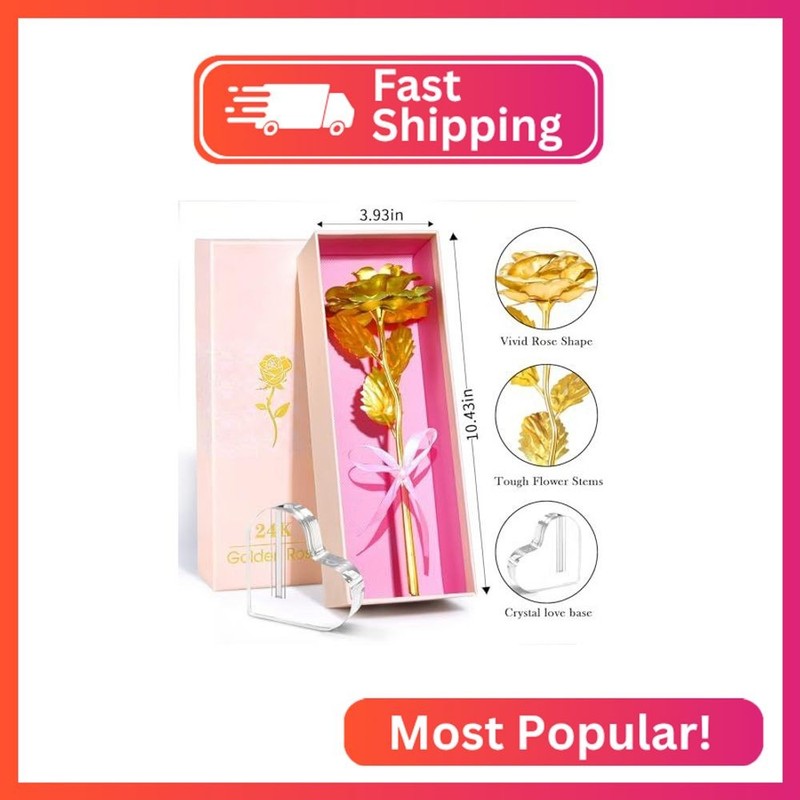 Mothers Day Mom Gifts for Women Grandma, Artificial Forever Birthday Flowers Gal gallery