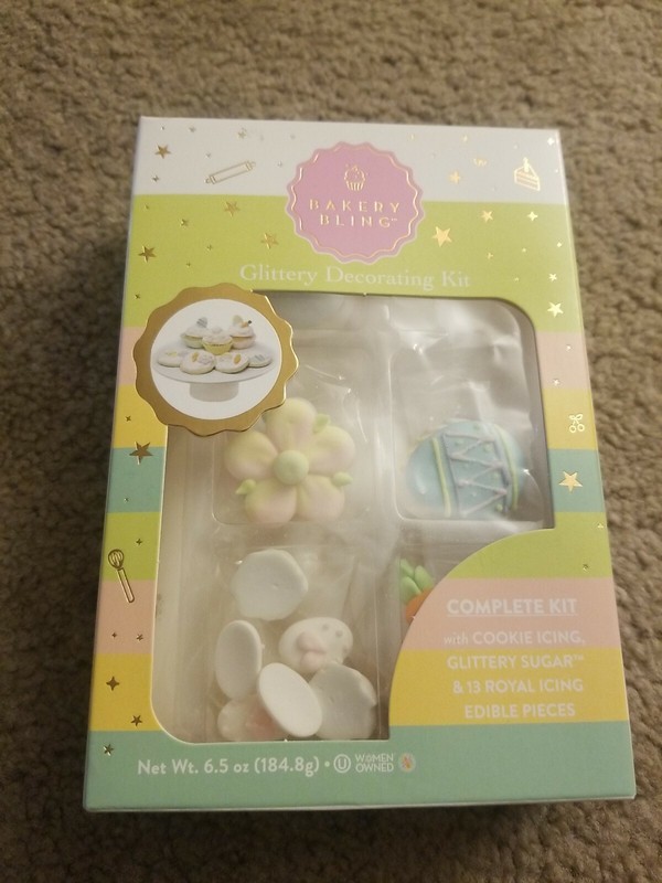 Bakery Bling Glittery Decorating kit Spring Easter sugar icing