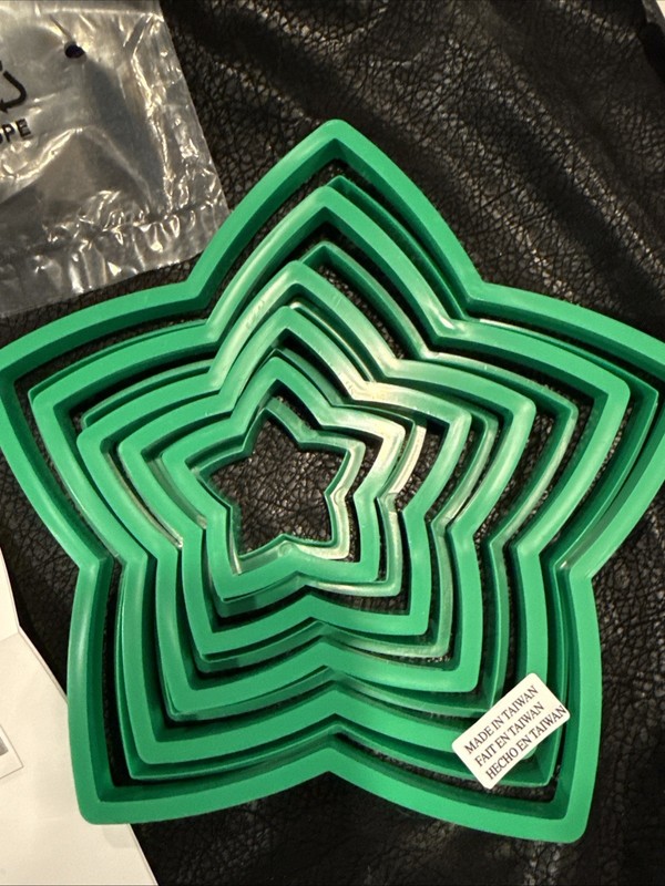 Christmas Tree Cookie Cutter Kit 10 Piece Set In Bag gallery