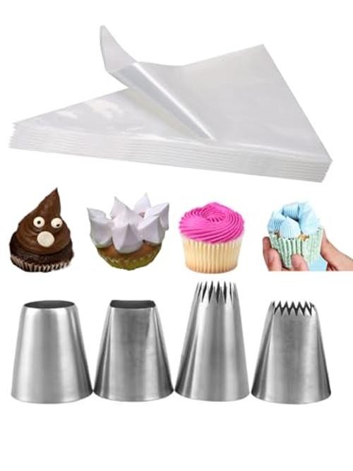 Extra Large Piping Tips with Bags for gallery