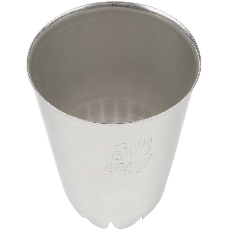 849 CLOSED STAR PASTRY TIP .69'' OPENING DIAMETERSTAINLESS STEEL BY gallery