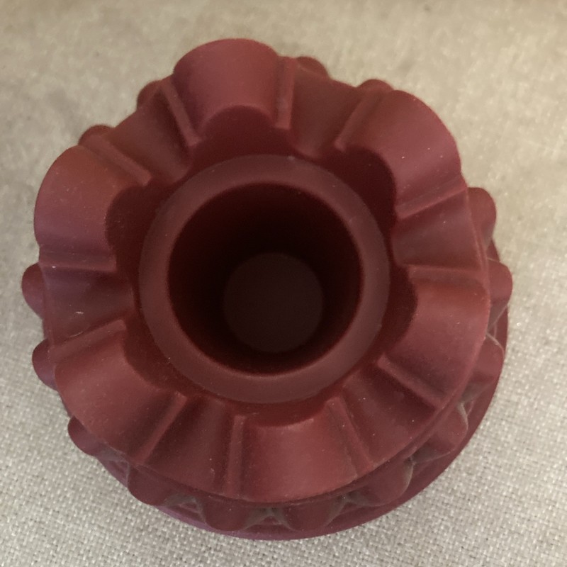 NEW Cranberry Mold Williams Sonoma Silicone Crown Shape & Recipe NIB gallery