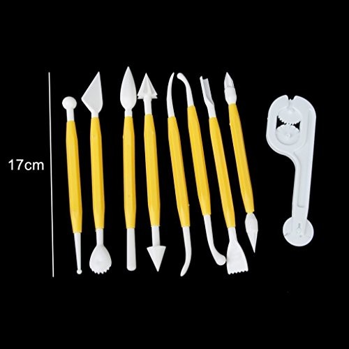 Fondant Cake Decorating Tools Setpcs Fondant Cutters Roller Fondant 11 gallery