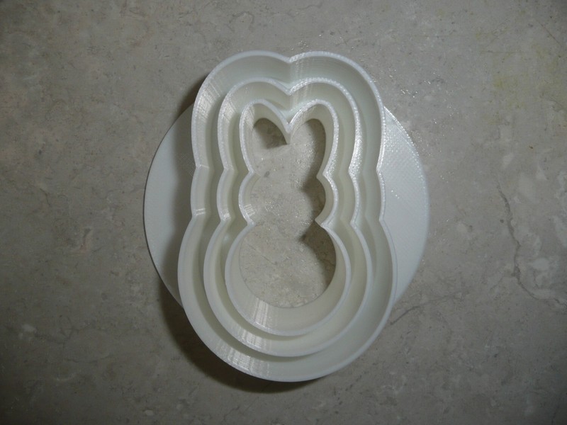 BUNNY RABBIT DESIGN CONCHA CUTTER MEXICAN SWEET BREAD STAMP MADE IN USA PR4976 gallery