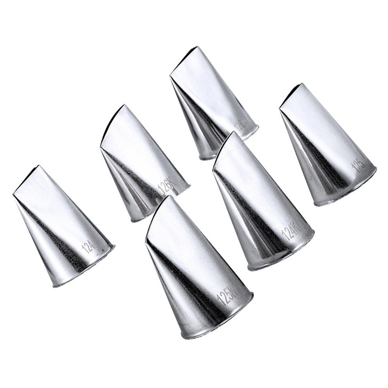 6PCS Cake Icing Piping Tip Practical Decorating Nozzle Durable Cake Nozzle gallery