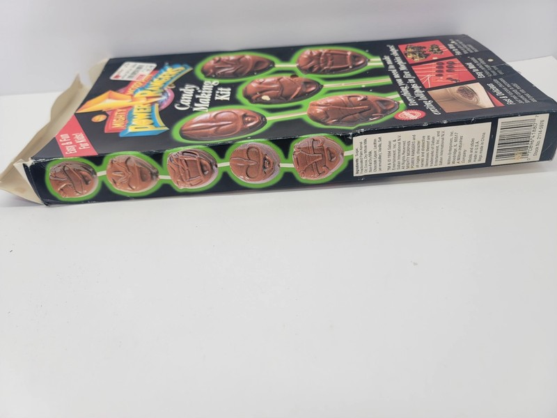 Mighty Morphin Power Ranger Chocolate Candy Making Kit Used Makes 10 Incomplete gallery