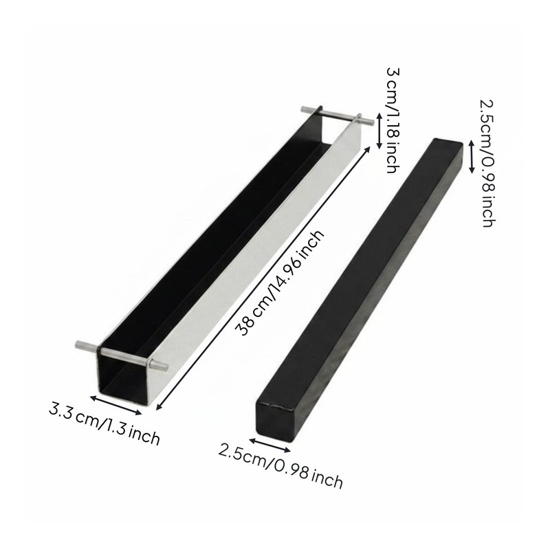 Napoleon Pastry Frame Non-Stick U-Shaped Oven Pastry Frame Portable for Bakery gallery