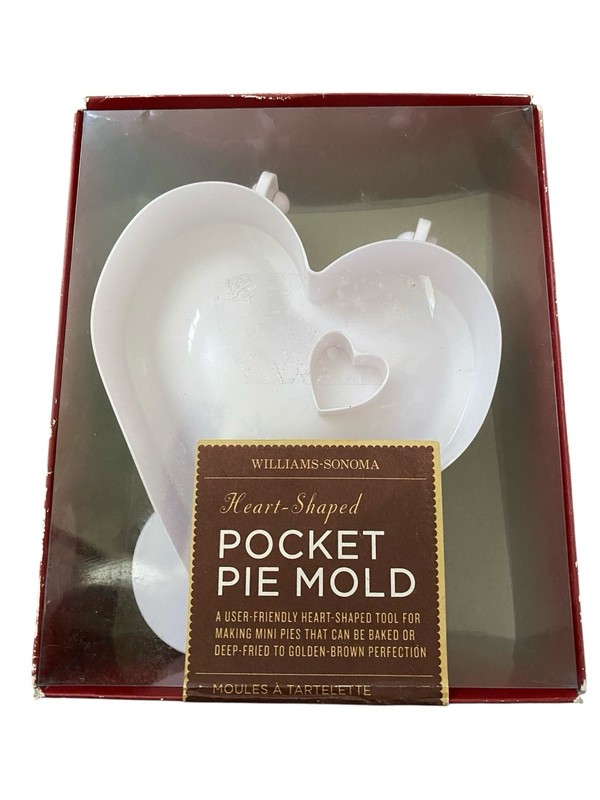 Williams-Sonoma Heart Shaped Pocket Pie Mold