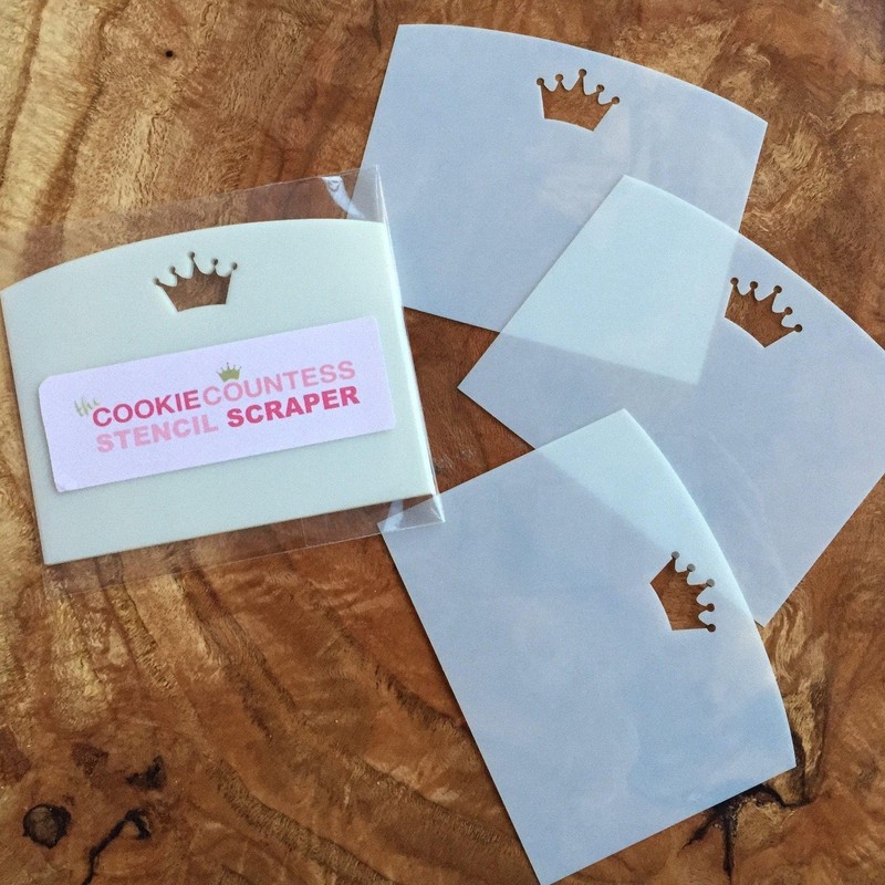 The Cookie Countess Stencil Scraper - 3 Pack gallery