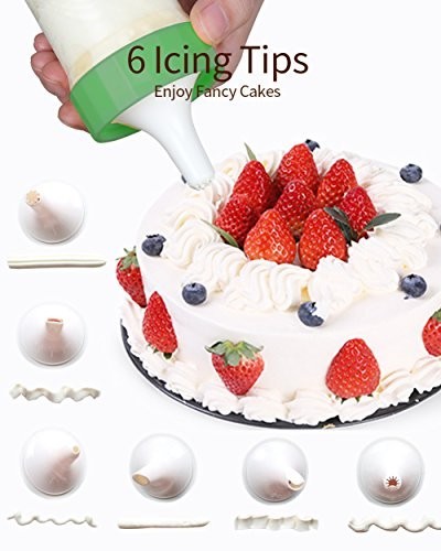 Cookie Press Maker Machine - Icing Gun Kit with 16 Discs & 6 Tips for DIY Baking gallery