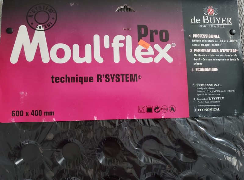 de Buyer MOUL’FLEX PRO Mini-Tartlet Silicone Mold - Creates 60 Pastries NEW gallery
