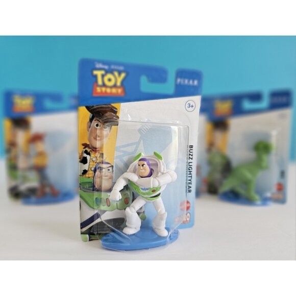 Disney Pixar TOY STORY Mattel Micro Collection Figures-Cake Toppers/New Set of 5 gallery