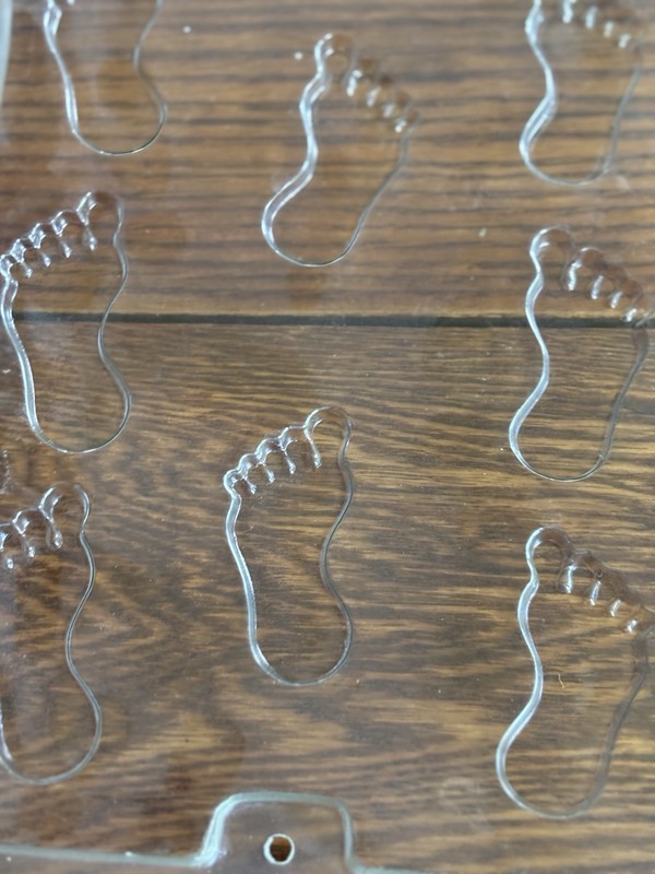 “Foot” Themed Plastic Candy Mold Lot-Vintage- Pieces X 4 gallery