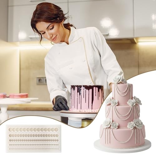 JJUNW Decoration Fondant Mold, Fondant Mold for Cake Decorating, Scroll Lace gallery