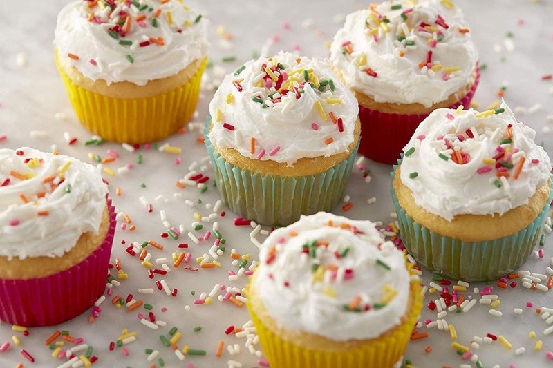 Gifbera Mini Size Cupcake Liners 400 Count Colored Baking Cups gallery