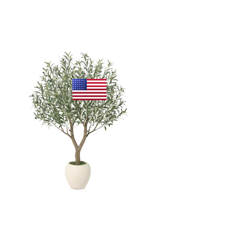 Verinatural Olive Trees Artificial Indoor5Ft Large Faux Plantstall Fake Tree