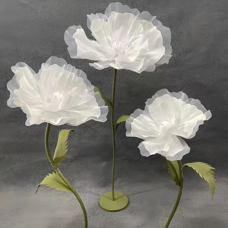 Lg Louis Garden Large Eva Artificial Flowers 5.3Ft Giant Flowers For