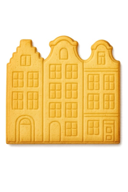 Amsterdam Canal Houses Cookie Cutter – 4×3.9″ Fun Baking