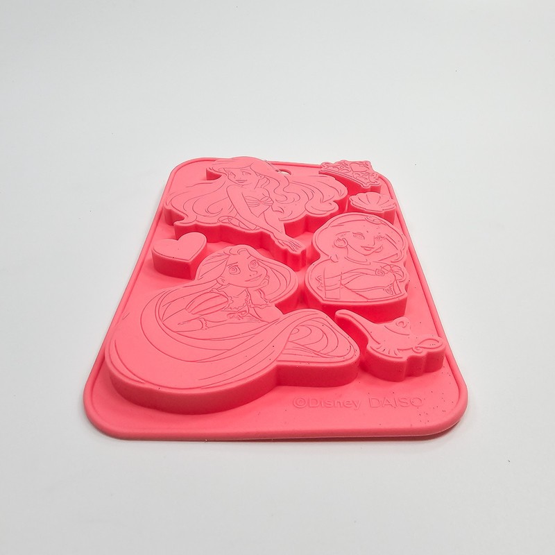 Disney Princess Silicone Chocolate Candy Mold Ariel Jasmine Rapunzel Japan NWT gallery