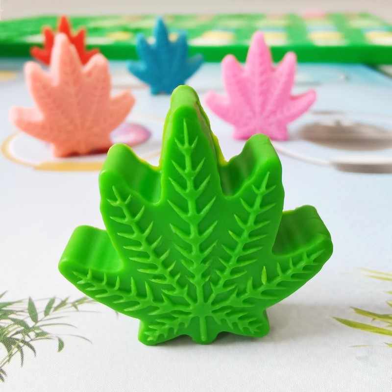 Mini Leaf Silicone Candy Molds for Chocolate Gummy, Small Leaf Wax Melts Molds B gallery