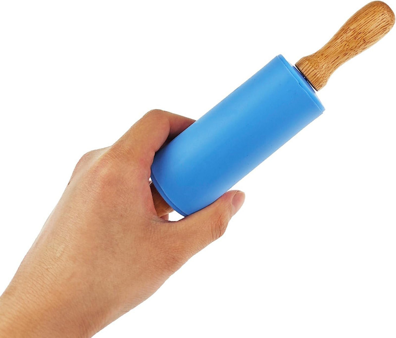 6 Pack Small Rolling Pin for Kids, Kids Rolling Pin for Home Kitchen (6 Colors) gallery