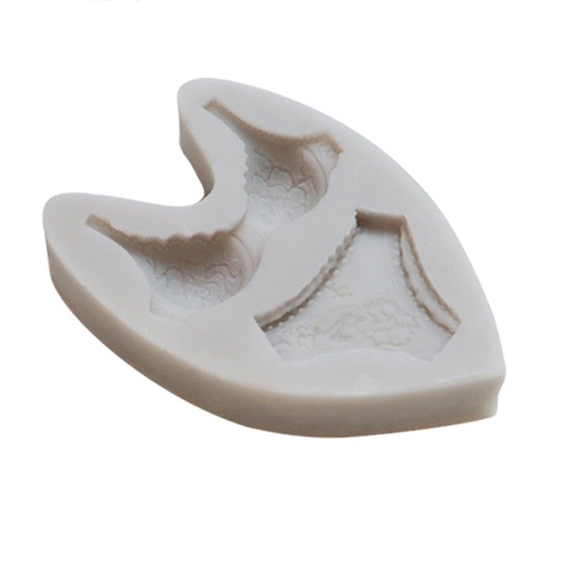 3D Women Underwear Shaped Craft Art Silica Mould Craft DIY Handmade Baking Mold gallery