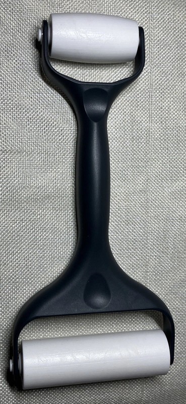 Pampered Chef Baker’s Roller Rolling Pin Pizza Pie Dough Double Sided #1485
