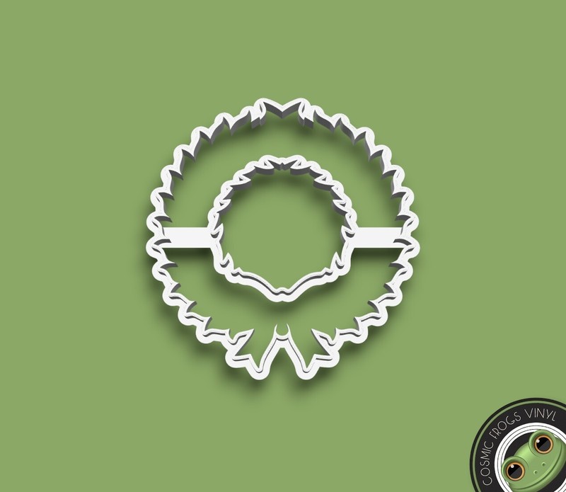 Christmas Wreath Shaped Cookie Cutter