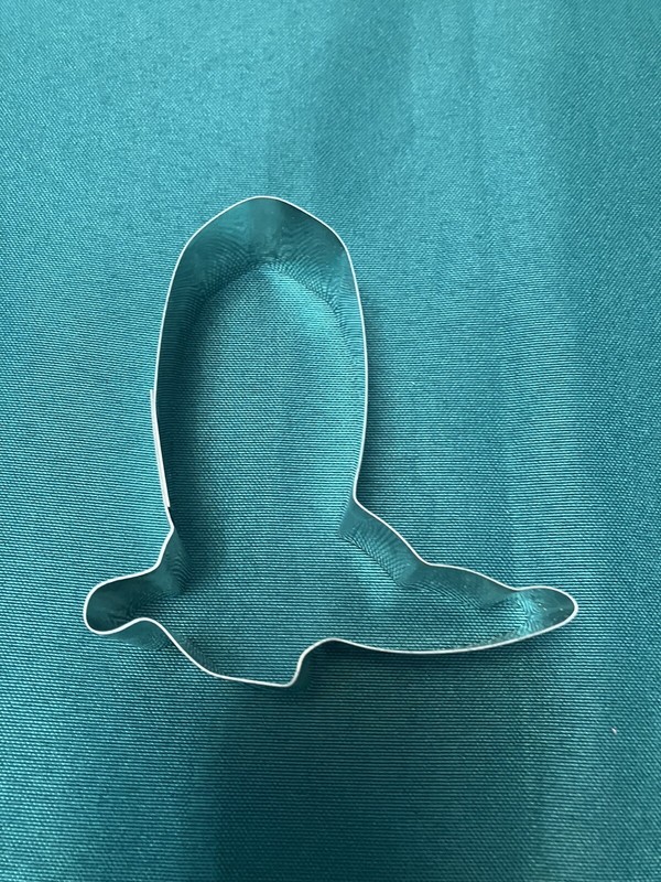 3.5″ Boot Cookie Cutter Tin Steel Western Cowboy Sheriff Wild West Rodeo Party