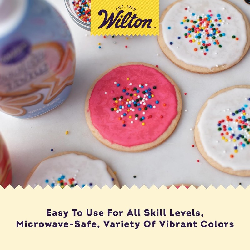 Fast-Drying Wilton Squeeze Bottle Icing - Ideal for Sugar Cookies & Gingerbread gallery