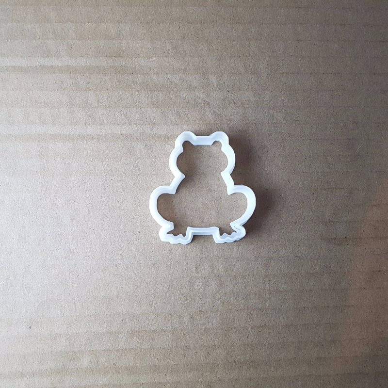 Frog Amphibian Pond Shape Cookie Cutter Animal Biscuit Pastry Fondant Sharp gallery