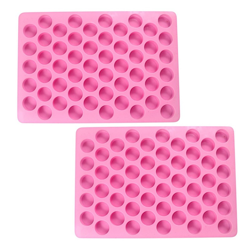 2 Pcs Biscuit Silicone Mould for Chocolate Candy Molds Sphere High Temperature gallery