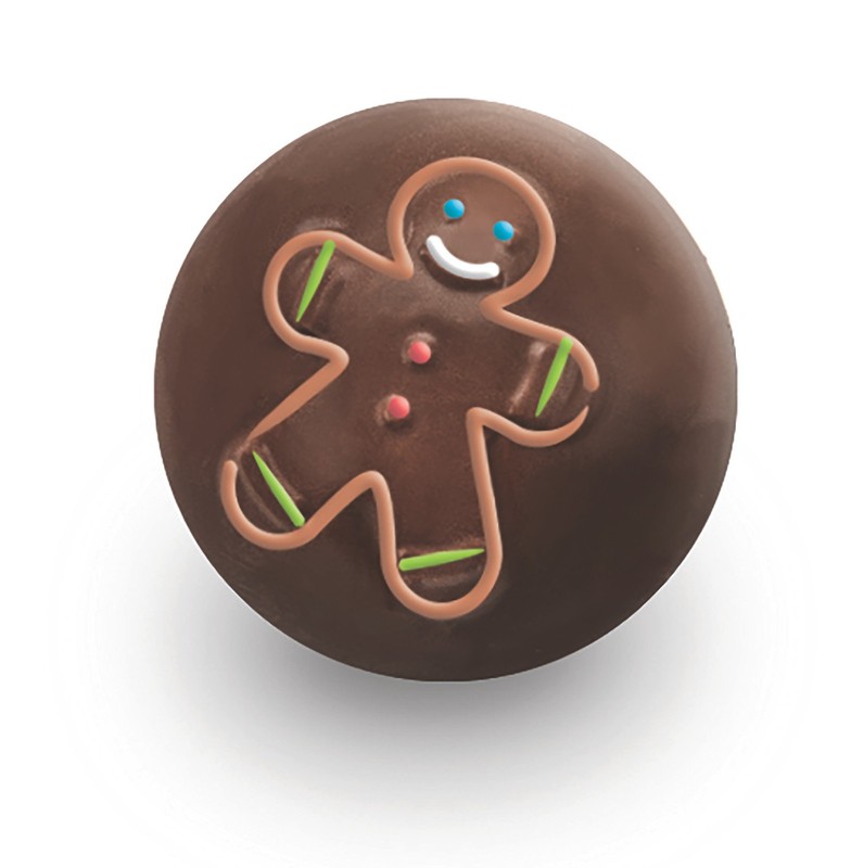 Mobi Hot Chocolate Silicone Cocoa Bombs Molds, Gingerbread Man gallery