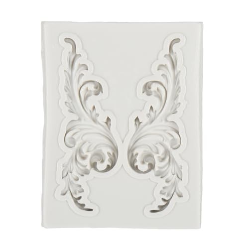 Baroque Style Curlicues Scroll Lace Fondant Silicone Mold Filigree Mold Style A gallery