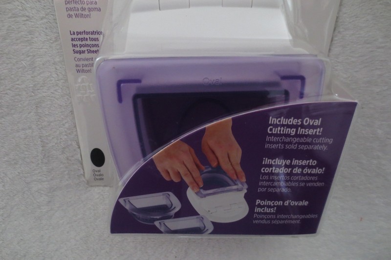 Wilton Sugar Sheets Fondant Punch Set Oval Cutter New gallery