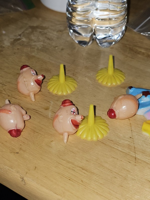 Vintage Cake Toppers Clowns gallery
