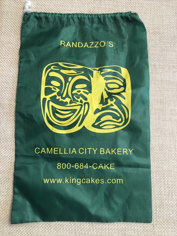 Randazzo's Camellia City Bakery Bag King cakes Mardi Gras