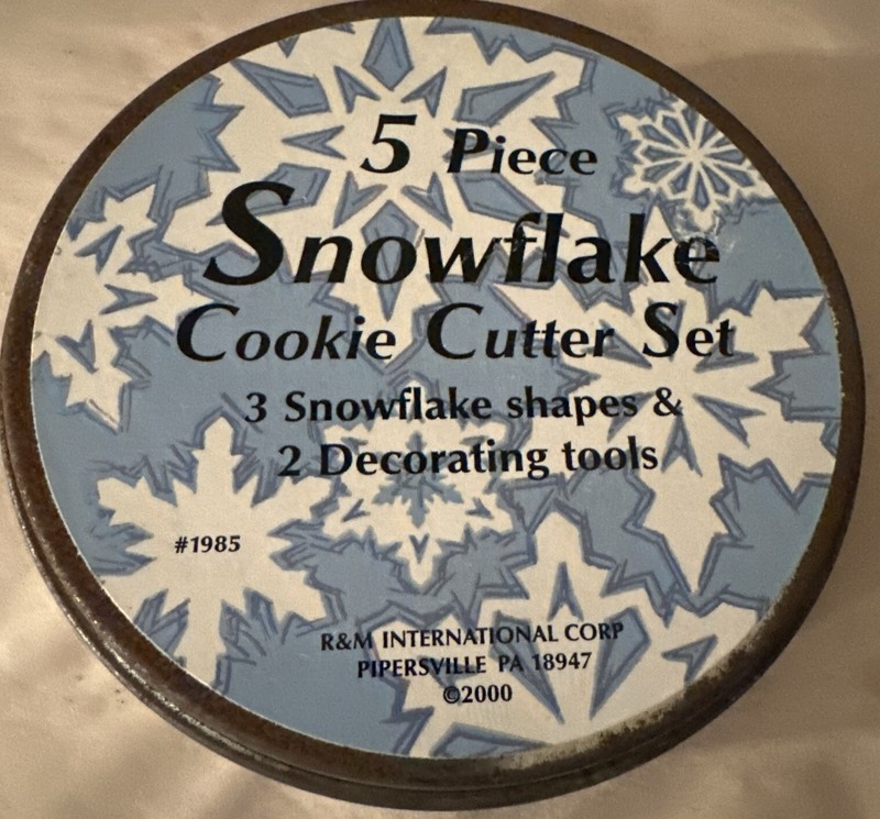 Pack of Star Shaped Cookie Cutter Set of 5 Different Sizes