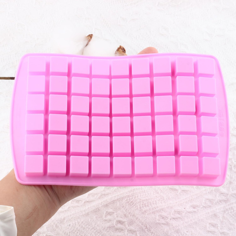 2Pcs Square Caramel Silicone Candy Molds Square Gummy Mold for Hard Candy gallery