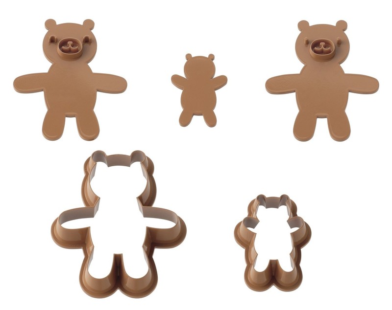 KAI Cookie Cutter Bear Hug COOKPAD DL8074 Made in Japan