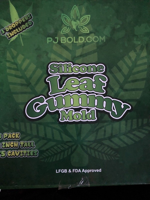 Silicone Leaf Gummy Molds NEW